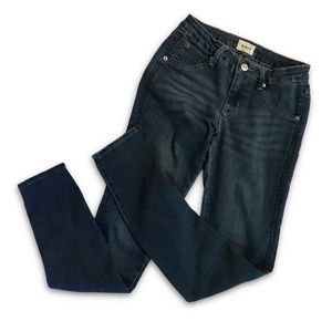 Hudson Straight Leg Stretch Medium Wash 5-Pocket Girl’s Blue Denim Jeans - VGUC